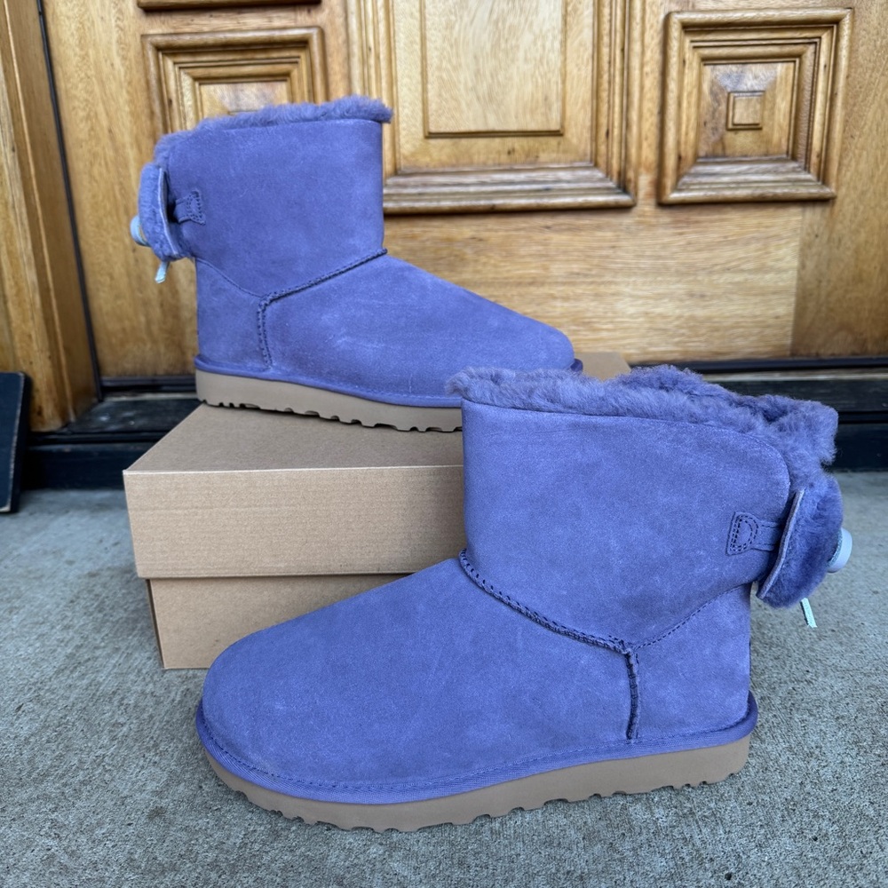 Ugg Classic Double Bow Mini Boots